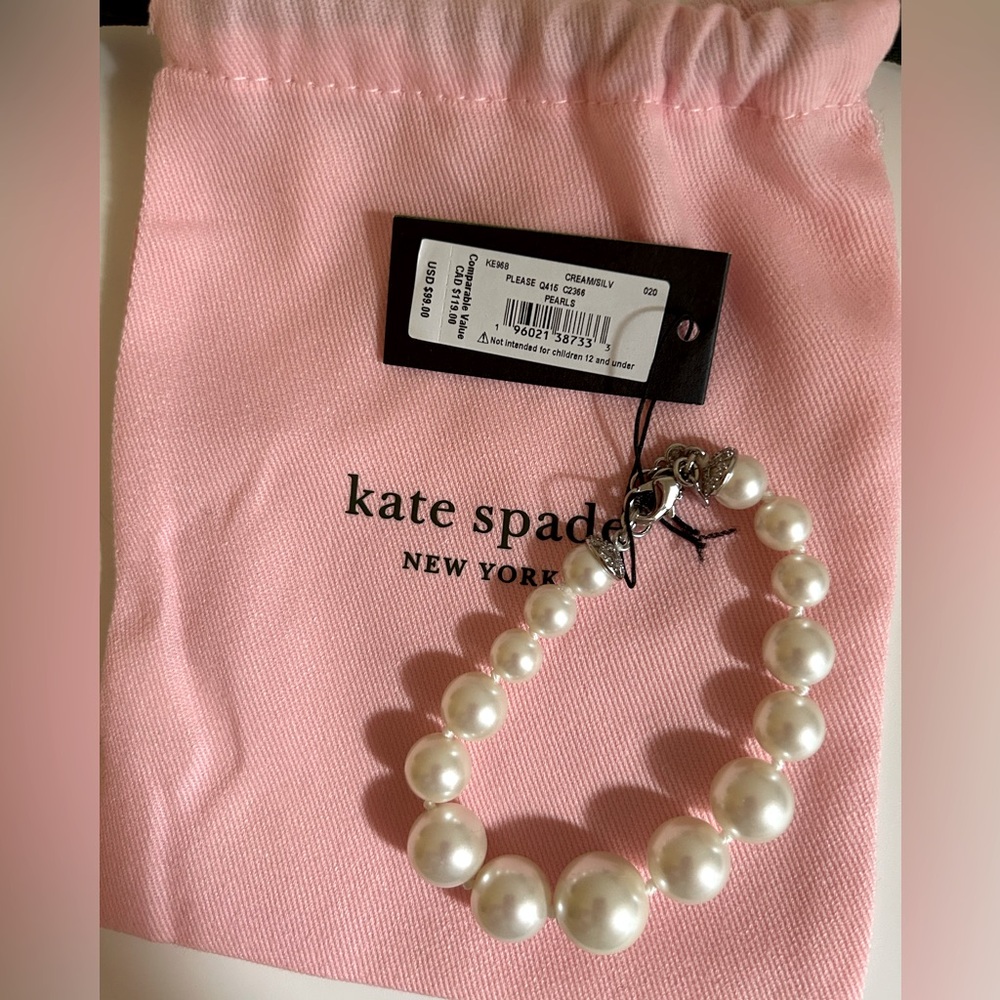 Kate Spade Creamy Pearl Bracelet